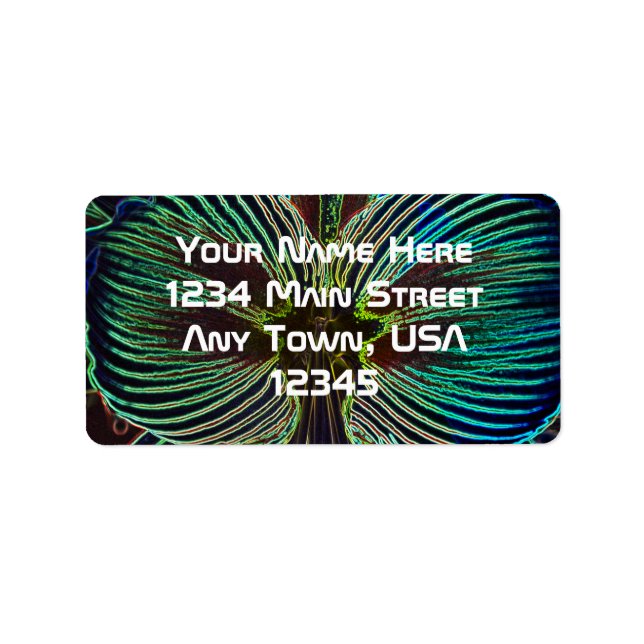 Neon Amaryllis Label (Front)
