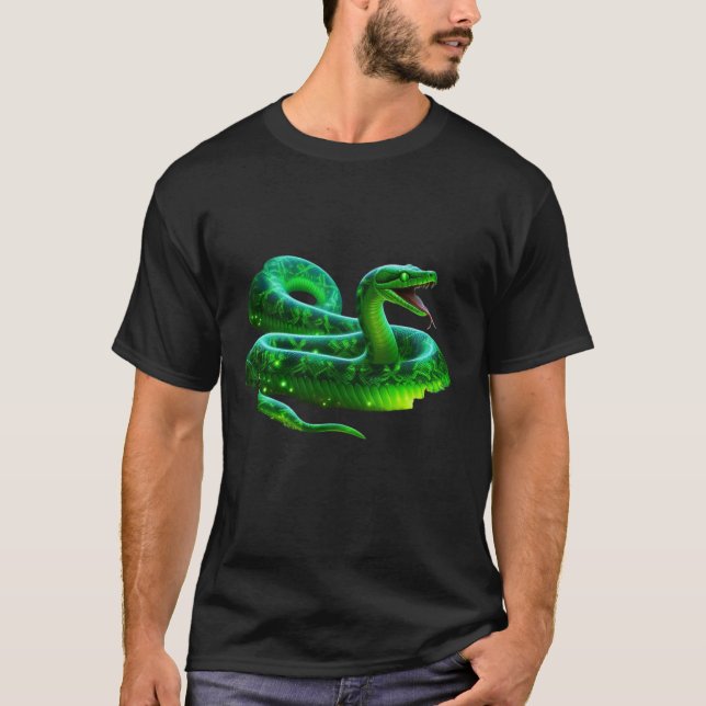 Neon Anaconda  T-Shirt (Front)