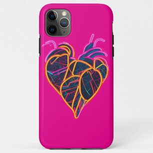 Neon Anatomical Heart Hoodie Artistic Botanical Case-Mate iPhone Case