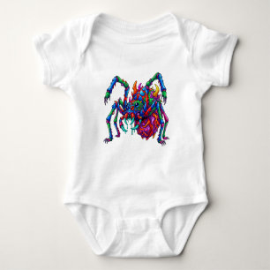 Neon Arachnid Rampage Baby Bodysuit