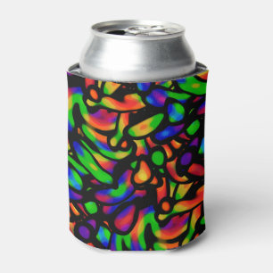 Neon Art Can Cooler