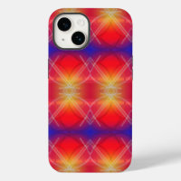 Neon Attractions Layered Abstract Design 