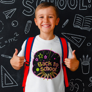 Neon Back To School T-Shirt