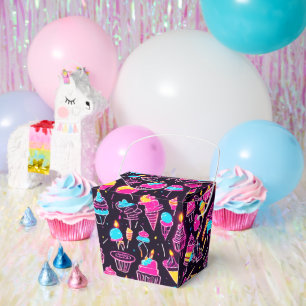 Neon Birthday Sweets Favour Box
