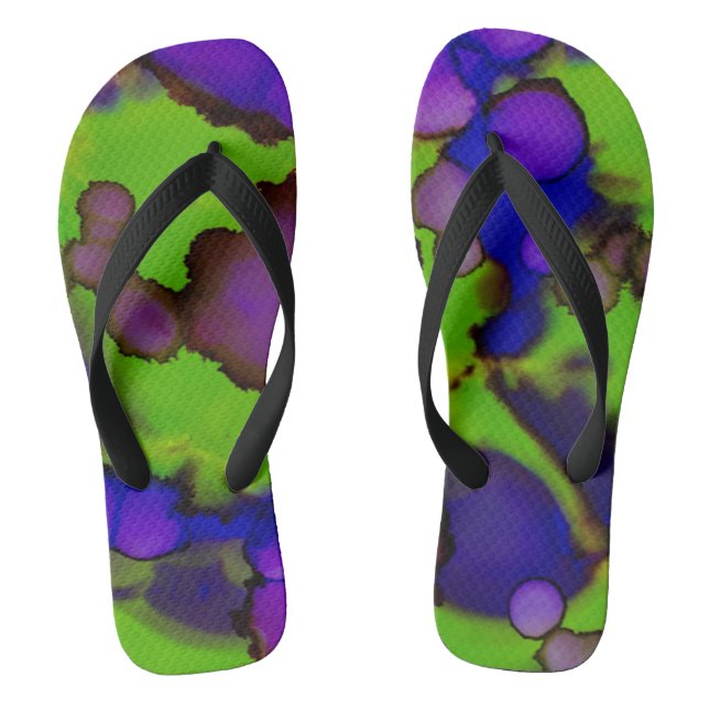 Neon Bloomstorm Jandals (Footbed)