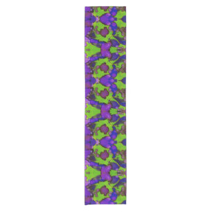 Neon Bloomstorm Short Table Runner
