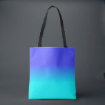 Neon Blue and Bright Neon Aqua Ombré Shade Colour  Tote Bag<br><div class="desc">Neon Blue and Bright Neon Aqua Ombré Shade Colour Fade neon aqua, neon blue, blue neon, ombre shade, colour fade, neon, blue, ombre, shade, colour, fade, trend, bright, fluorescent, highlighter, school, kids, fun, dorm, decor, tint, bright neon blue, bright blue, faded, faded colour, neon blue fade, neon aqua fade, neon...</div>
