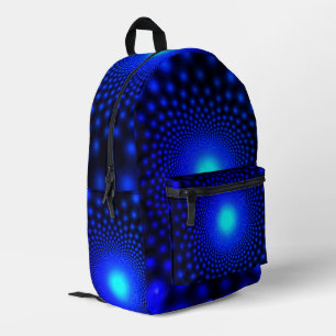 Neon Blue Lights Backpack