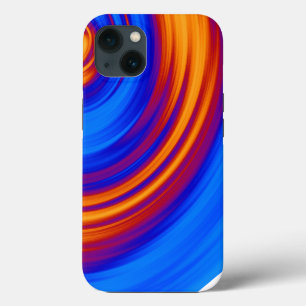 Neon Blue Orange Red Yellow iPhone 13 Case