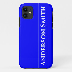 Neon Blue Solid Colour Case-Mate iPhone Case
