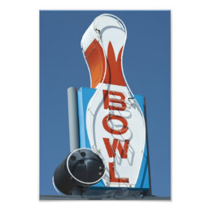 Neon Bowling Sign