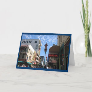Neon Buddha San Francisco Note or Greeting Card