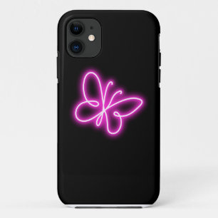 Neon butterfly Case-Mate iPhone case