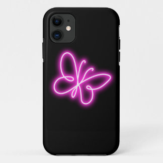Neon butterfly Case-Mate iPhone case