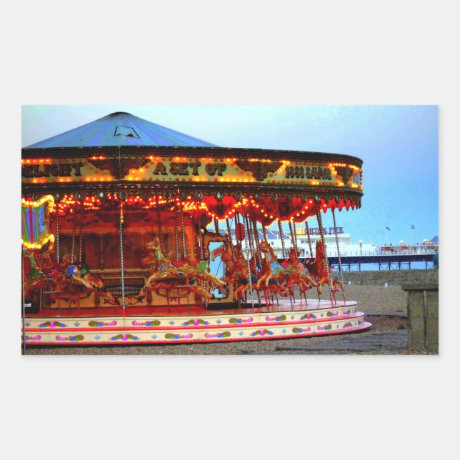 Neon Carousel stickers (Front)