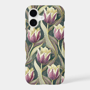 Neon Charlie Chameleon, Textile Rainforest Collage