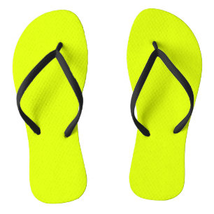 Neon Chartreuse Custom Classic Jandals