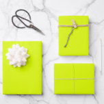 Neon Chartreuse Solid Colour | Classic | Elegant Wrapping Paper Sheet<br><div class="desc">Neon Chartreuse Solid Colour | Neon Colours | Classic | Elegant | Trendy | Stylish | Professional Design</div>