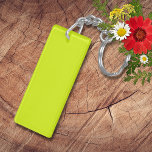 Neon Chartreuse Solid Colour | Classic Key Ring<br><div class="desc">Neon Chartreuse - Introducing the timeless allure of the Solid Colour Design: a captivating blend of classic form and elegant simplicity. This design is a celebration of the power and beauty found in a single, striking hue. Exuding sophistication, the solid colour design embraces the essence of minimalism, making it a...</div>