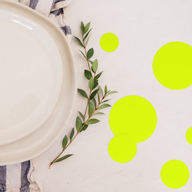 Neon Chartreuse Solid Colour | Trendy Colour Confetti (Creator Uploaded)