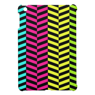 Neon Chevron iPad Mini Case