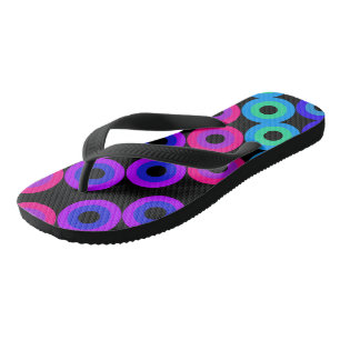 Neon Circles Jandals