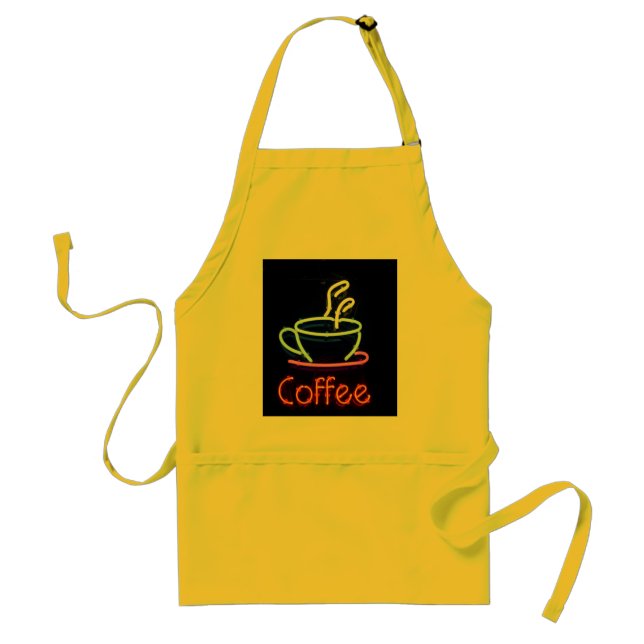 Neon Coffee Apron (Front)