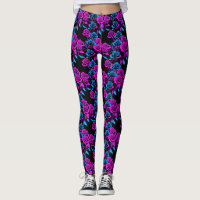 Neon Colored Roses
