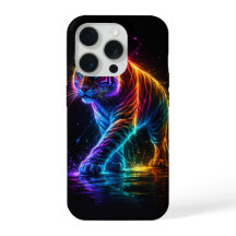 Neon-colored Tiger