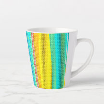 Neon colour Decorated Mug