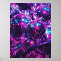 Neon Colour Disco Ball