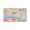neon colours mineral opal texture business card