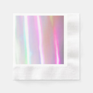 Neon Cotton Candy Paper Napkin