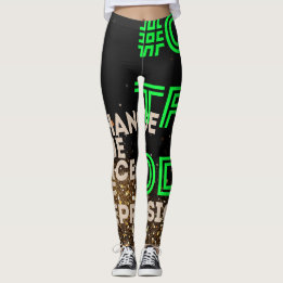 NEON CTFOD Glitter  Leggings
