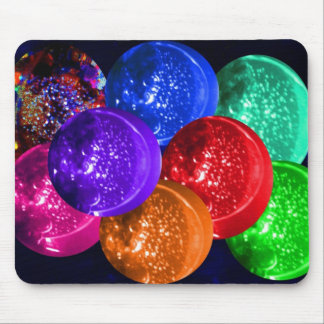 Neon Cyrstal Space Balls by JudyMarisa sig 2009 4 Mouse Pad
