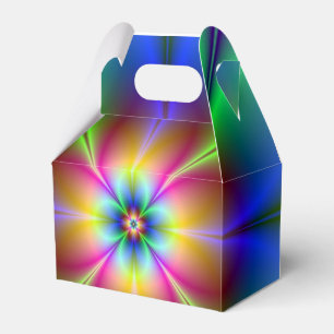 Neon Daisy Favour Box
