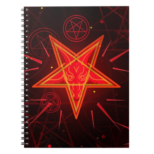 neon demon spiral notebook (Front)