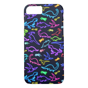 Neon Dinosaurs Case-Mate iPhone Case
