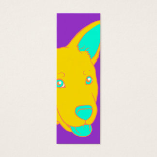 Neon Dog Bookmark