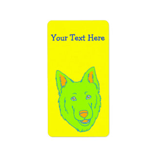 Neon Dog Label
