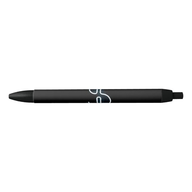 Neon dollar sign black ink pen (Front)