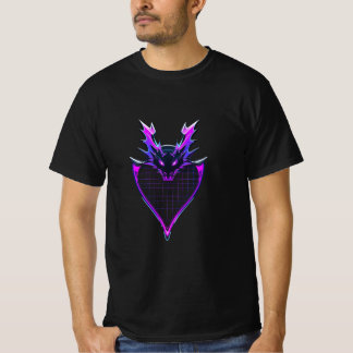 Neon dragon art T-Shirt