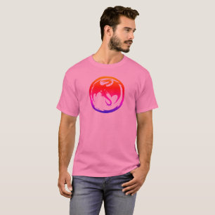 Neon Dragon pink T-shirt