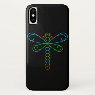 Neon Dragonfly Case-Mate iPhone Case