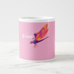 Neon Dragonfly mug– Aesthetic Nature Transforma Large Coffee Mug<br><div class="desc">This neon dragonfly mug symbolizes transformation,  growth,  and inner strength. Designed with vibrant glowing colors and a minimalist aesthetic,  this nature-inspired graphic tee is perfect for anyone who loves meaningful art,  spiritual symbolism,  or elegant statement designs.</div>