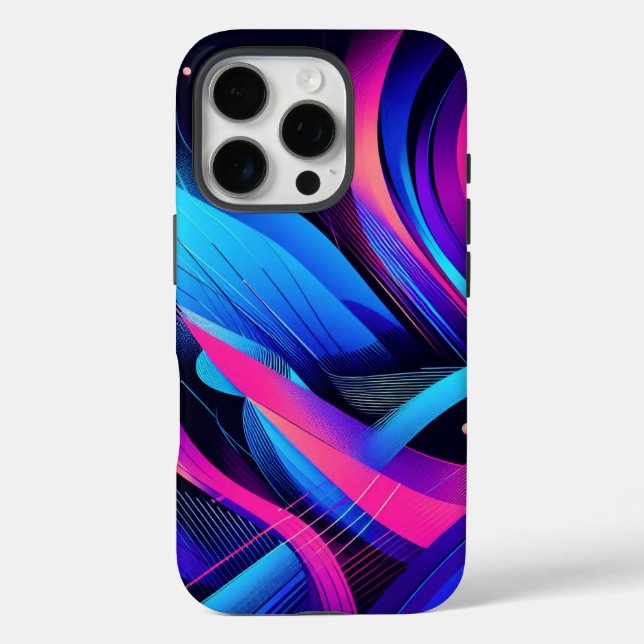 Neon Drift Case-Mate iPhone Case (Back)