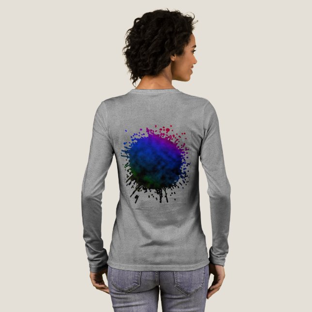 Neon Dusk Tri-Blend Shirt (Full Back)