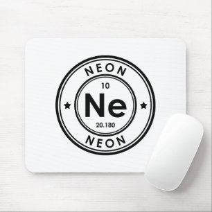 Neon Element Mouse Pad