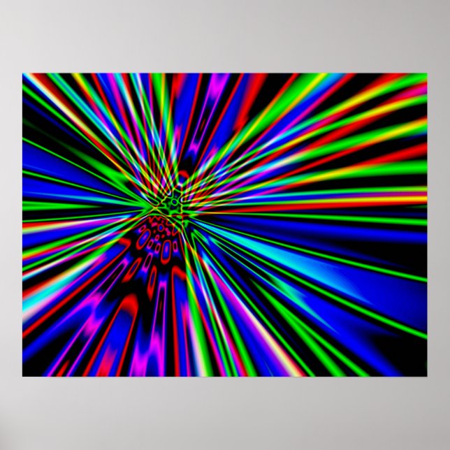 Neon Explosion Poster (Front)
