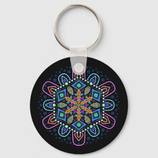 Neon Fantasy Key Ring